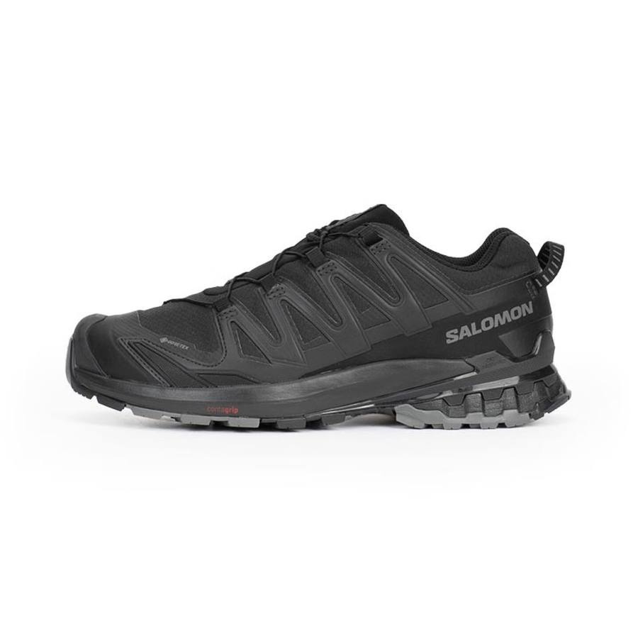 SALOMON XA Pro 3D V9 Wide Gore Tex Comfortable Support Waterproof Low top Outdoor Shoes Men's Black