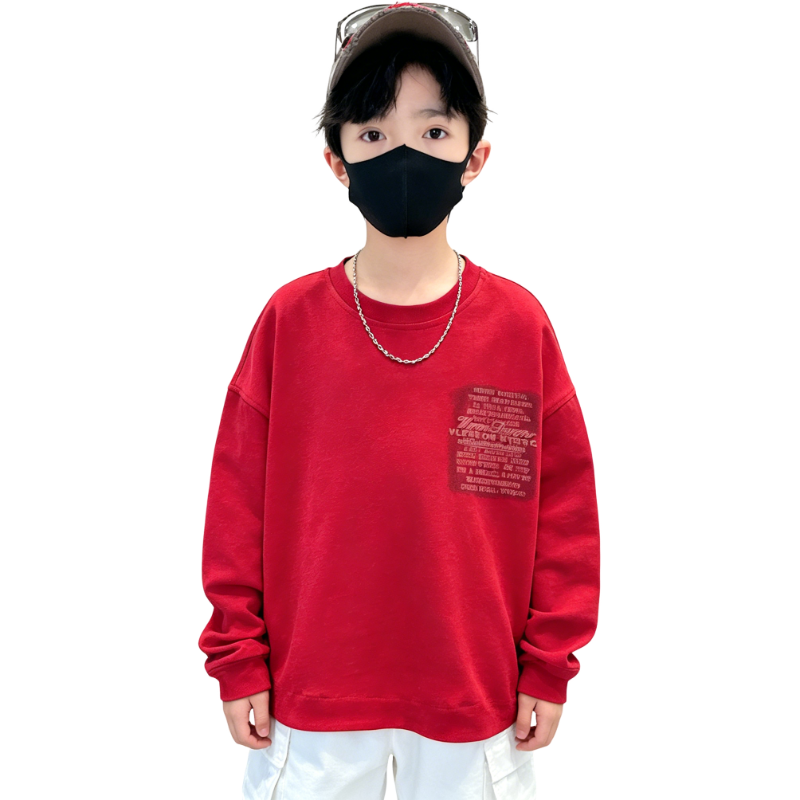 YALU Grade School T Shirts Crew Neck Moderate