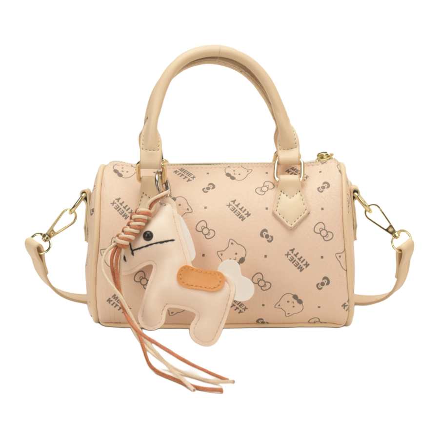 YALU Pu Handbag Regular Women's Multicolor