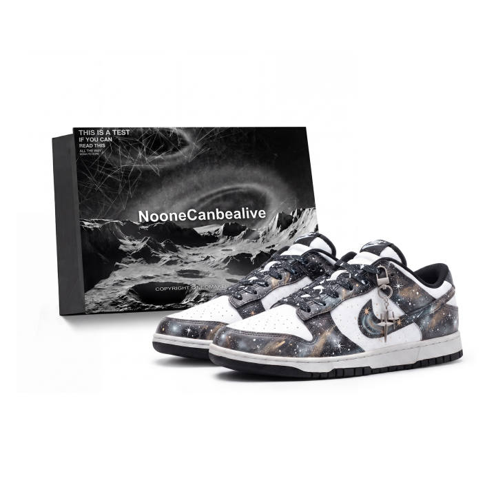 Nike Nike Dunk Skateboard Shoes Unisex Low Top Black