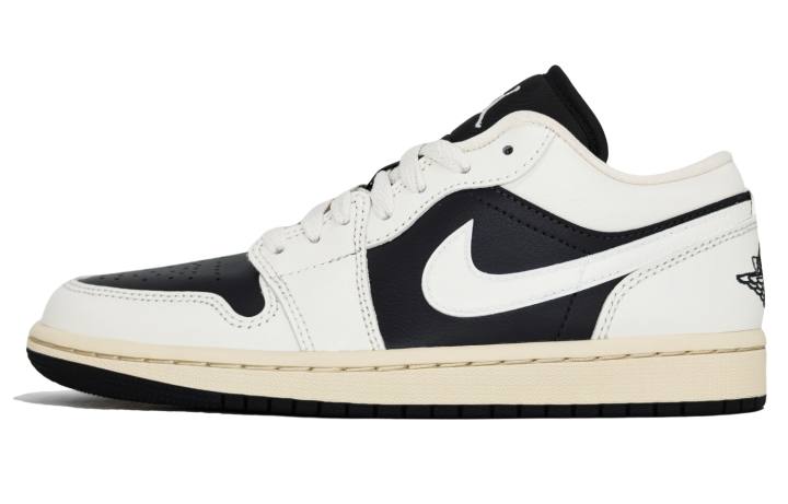 Jordan Jordan Air Jordan 1 Abrasion Resistant Lightweight Low top Skateboard Shoes Unisex White