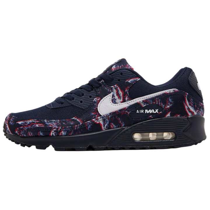 Nike Nike Air Max 90 Running Shoes Unisex Dark Marine Blue