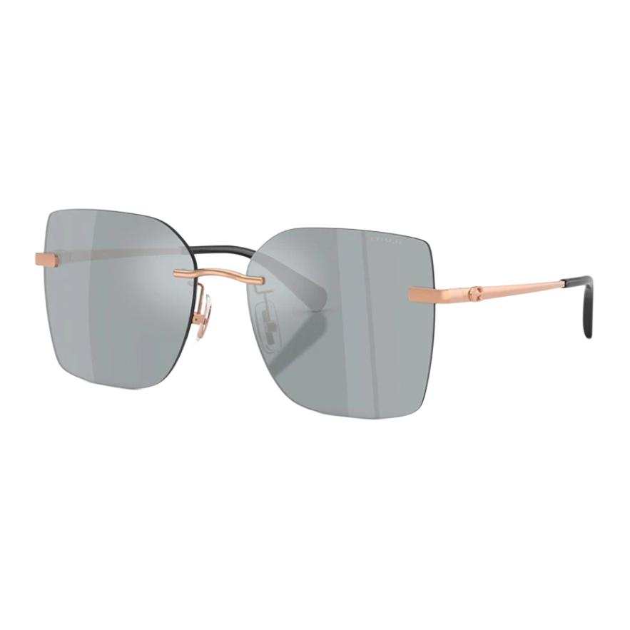 COACH COACH Metal Irregular Shape Sunglasses Unisex Rose Gold