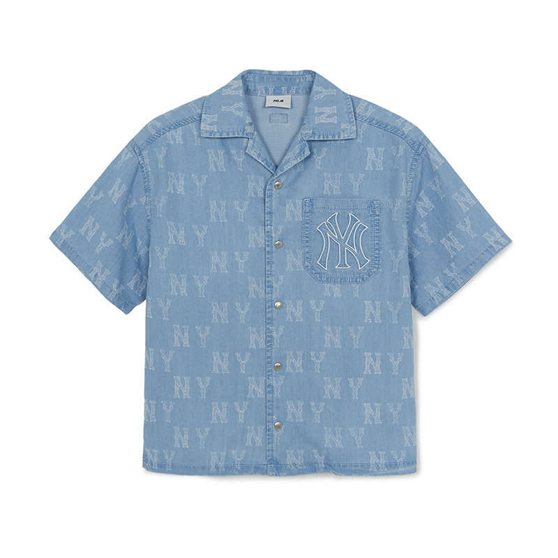 MLB KIDS MLB KIDS' Denim Shirts Lapel