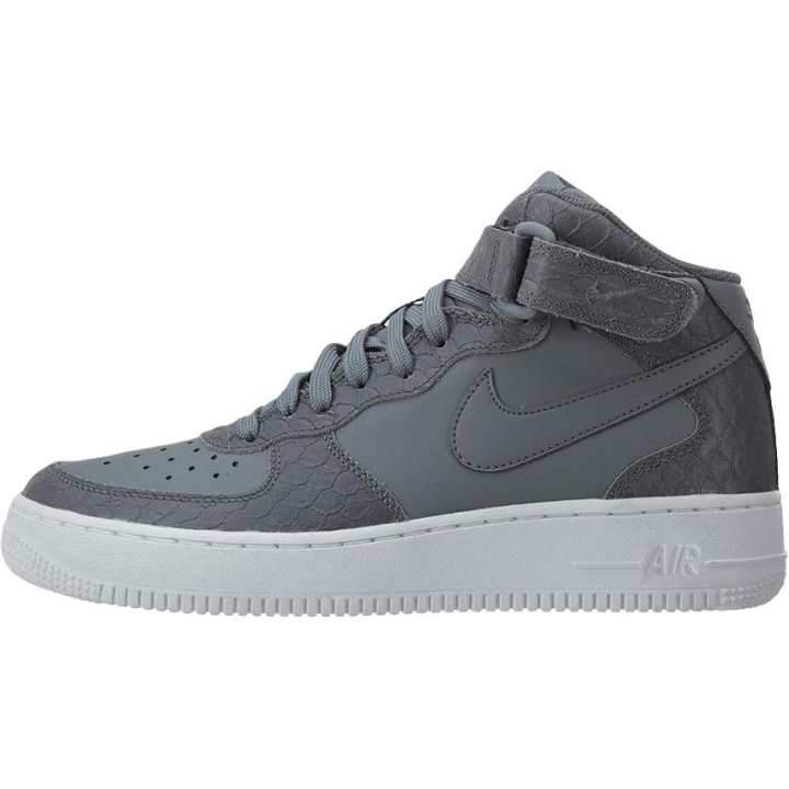 Nike Nike Air Force 1 Lv8 Mid top Kids' Skateboarding Shoes Gray Kids'