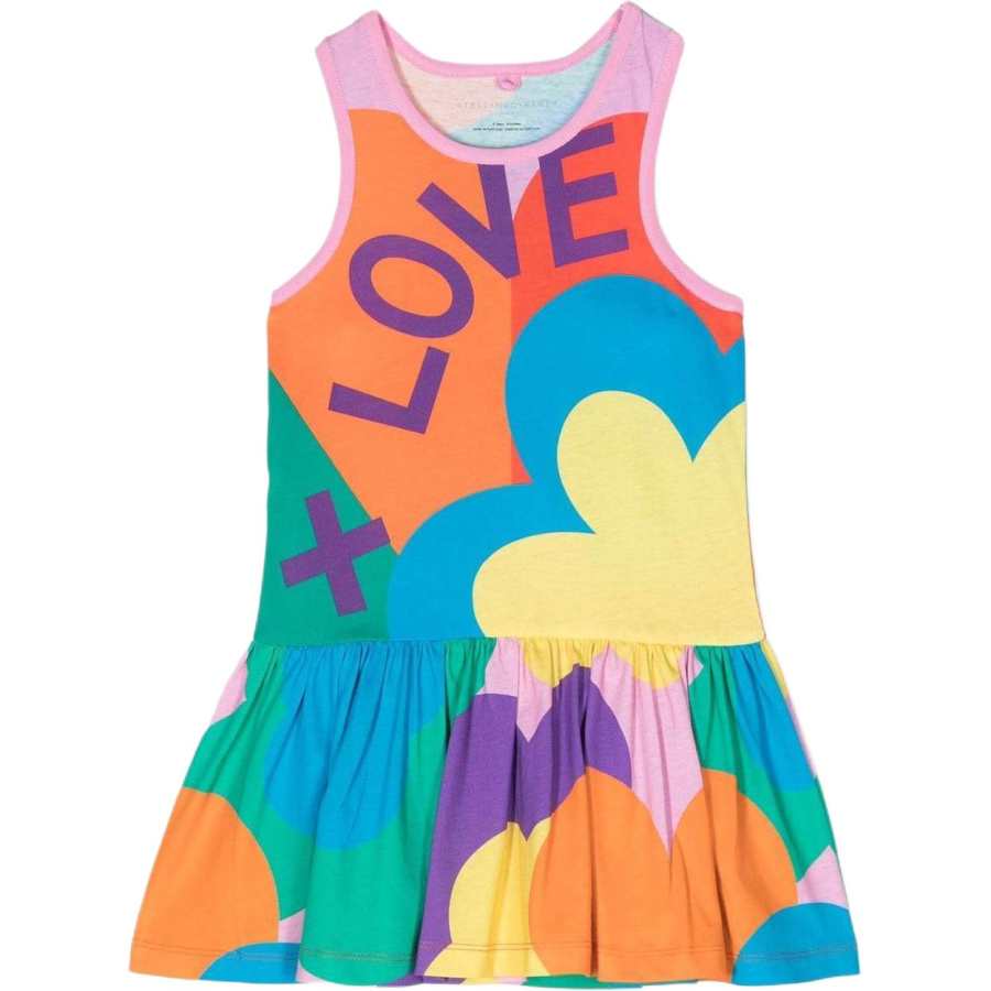 Stella McCartney Kids Dresses Crew Neck Moderate