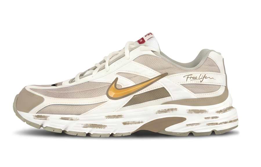 Nike Nike Initiator Fabric Cushioning Abrasion Resistant Low top Long Distance Running Shoes Unisex Brown