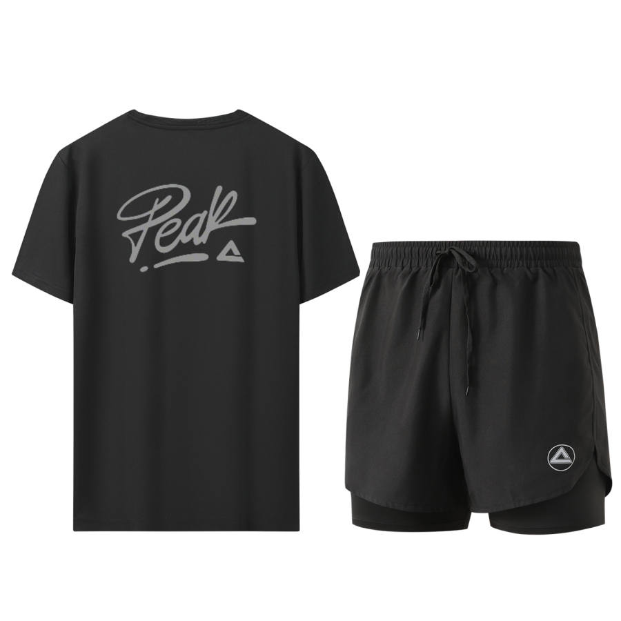 PEAK PEAK Casual Sportswear Unisex Two Piece Set