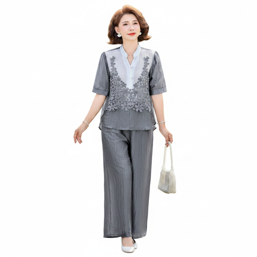 Hodo Casual Suits Women's V Neck Moderate