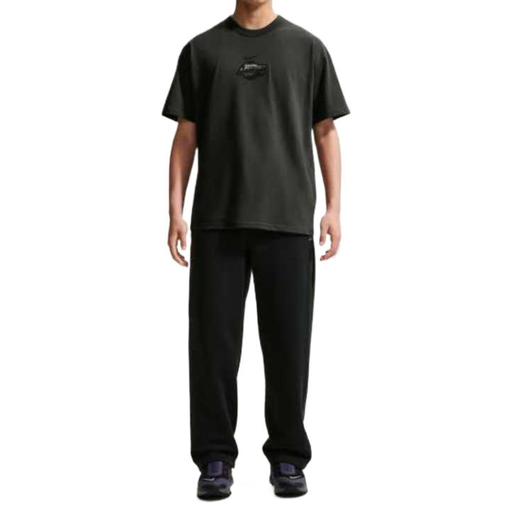 Nike Nike ESSENTIALS T Shirts Men's Deep Smoke Gray Crew Neck Moderate
