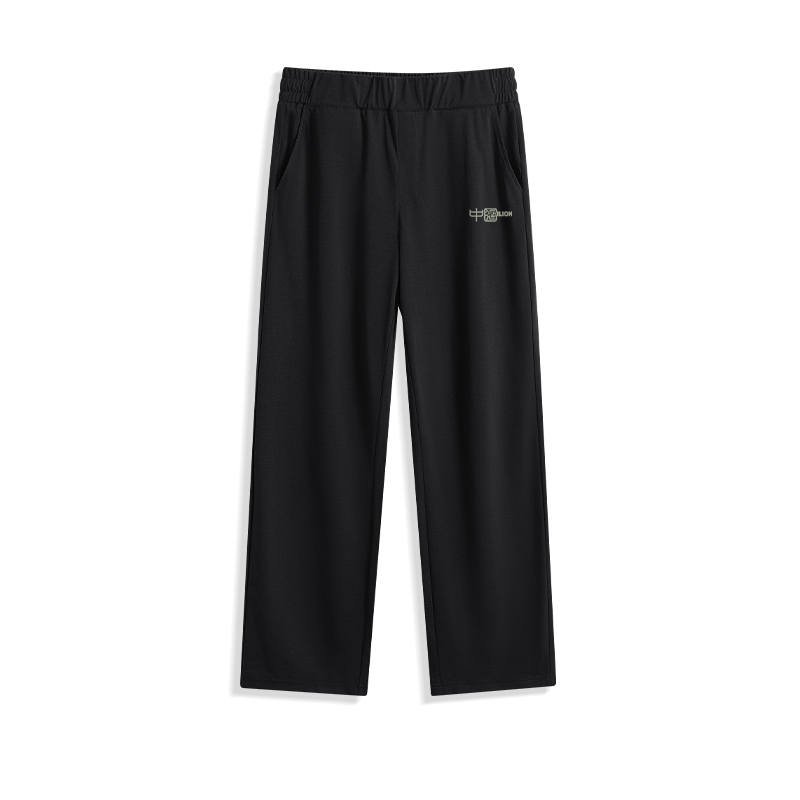 Tonlion Casual Pants Unisex Moderate Straight Fit Pants
