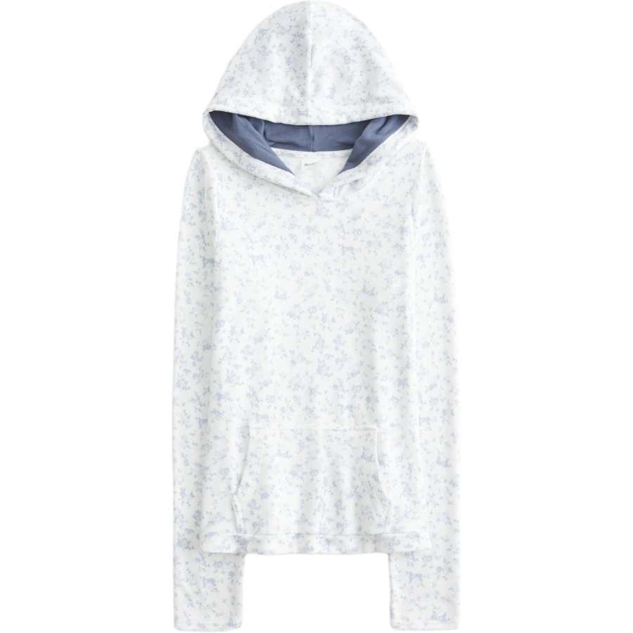 Hollister/ Sweatshirts Women's Gray Hooded Non Detachable Moderate