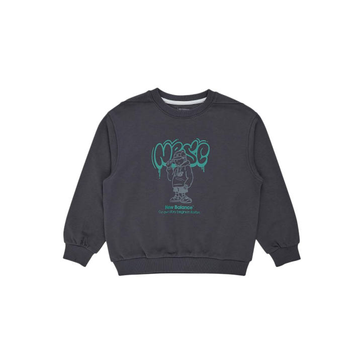 New Balance New Balance Kids Sweatshirts Crew Neck Moderate