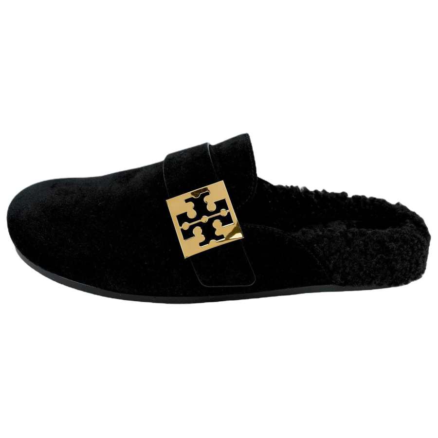 TORY BURCH Closed Toe Slippers Women's Black