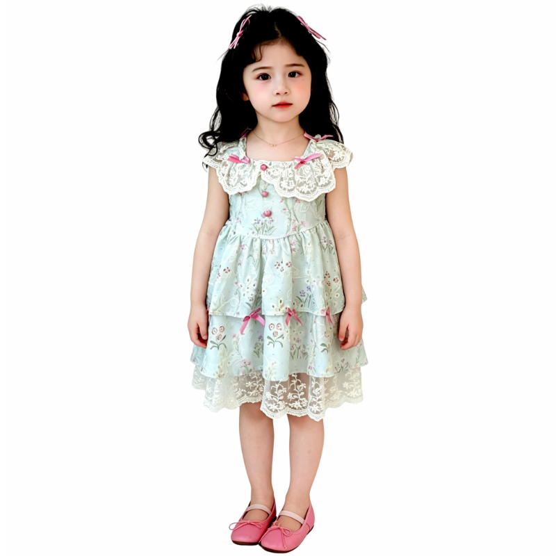 YALU Dress Children Aged 3 7 Years Old