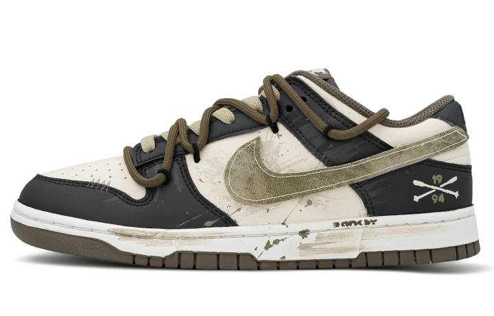 Nike Nike Dunk Skateboard Shoes Unisex Army Green