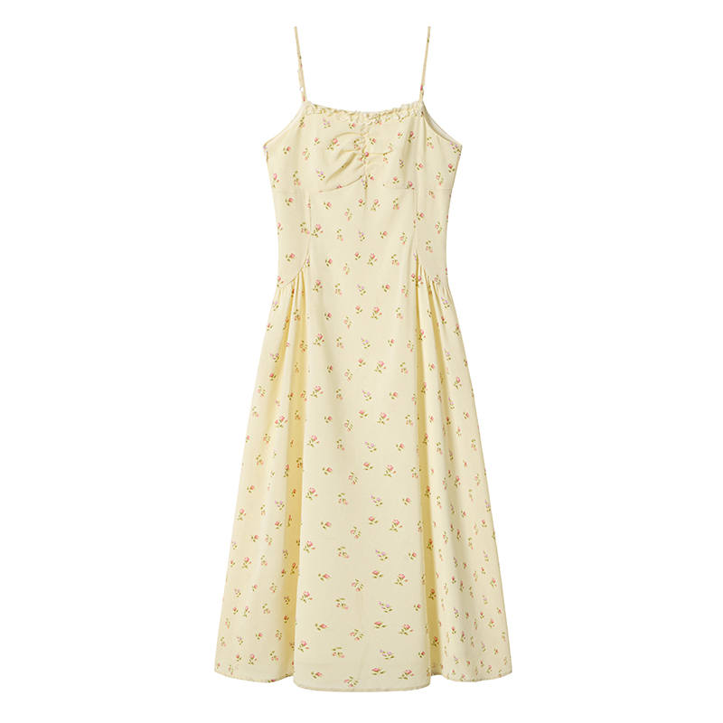 FABRIC PIG Slip Dresses Women's Camisole Long Skirt Moderate Midi Skirt