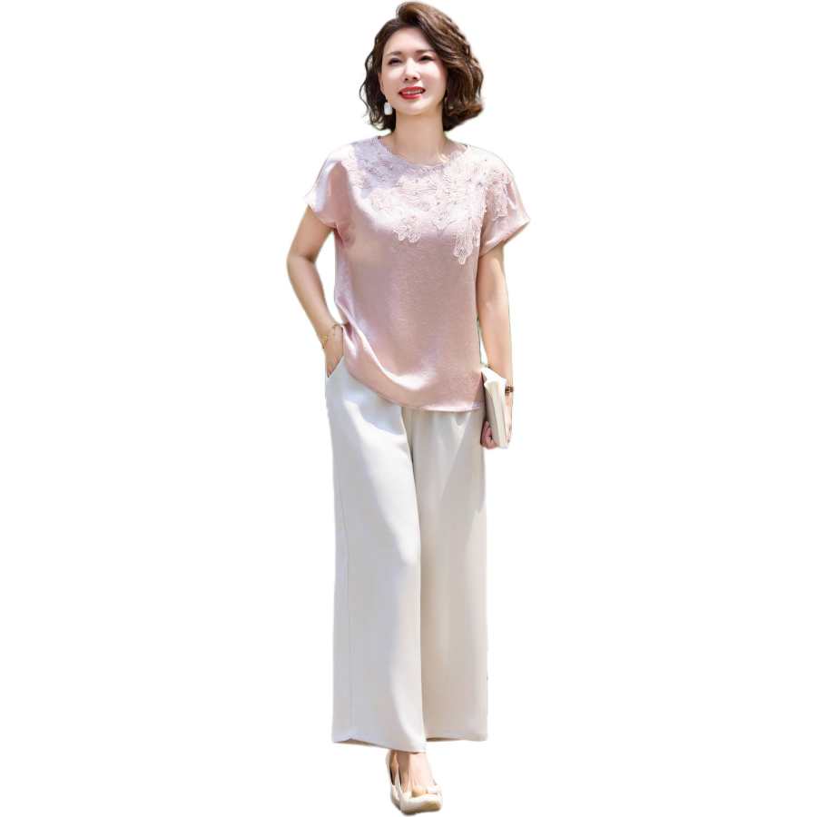Hodo Casual Suits Women's Crew Neck Thin