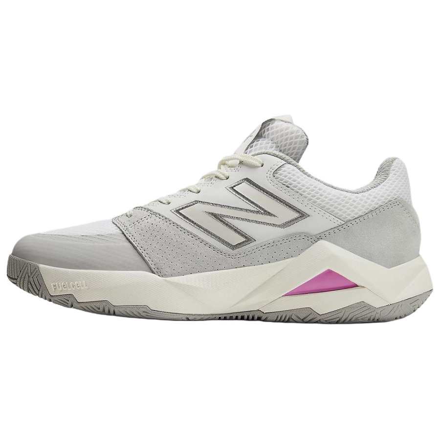 New Balance New Balance Coco Delray Abrasion Resistant Breathable Low top Tennis Shoes Men's White Gray Pink