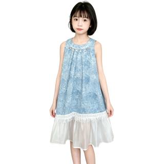 YALU Grade School Dresses Lapel Moderate Midi Skirt Stretch