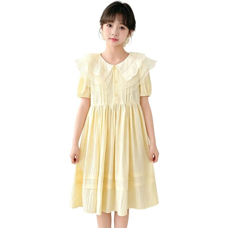 YALU Grade School Dresses Camisole Moderate Midi Skirt