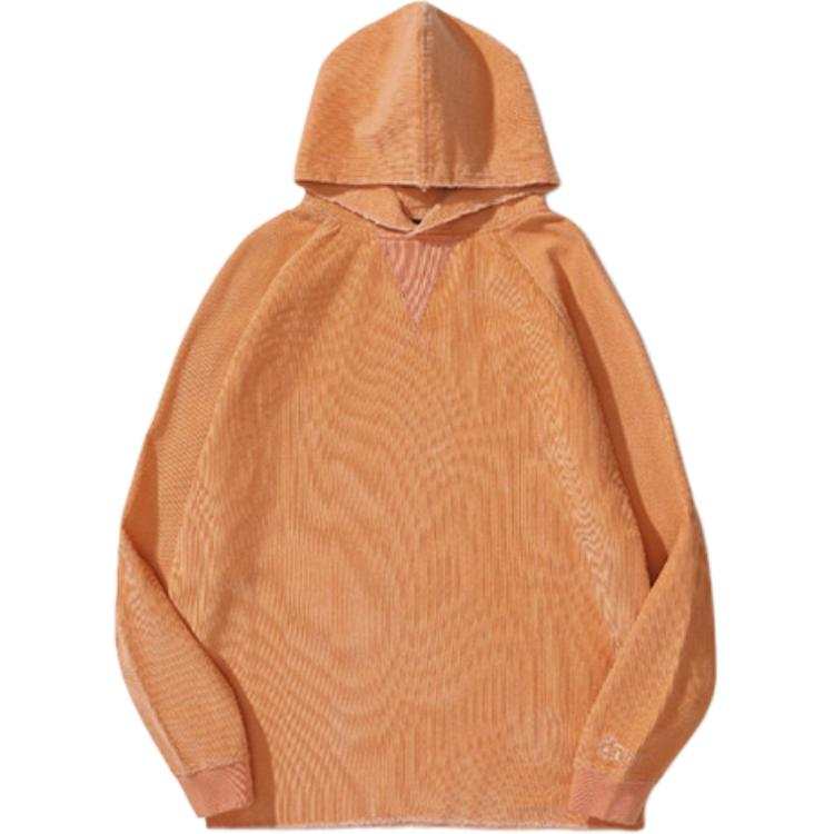 Drew house Smiley Collection Sweatshirts Unisex Orange Hooded Non Detachable Moderate Regular