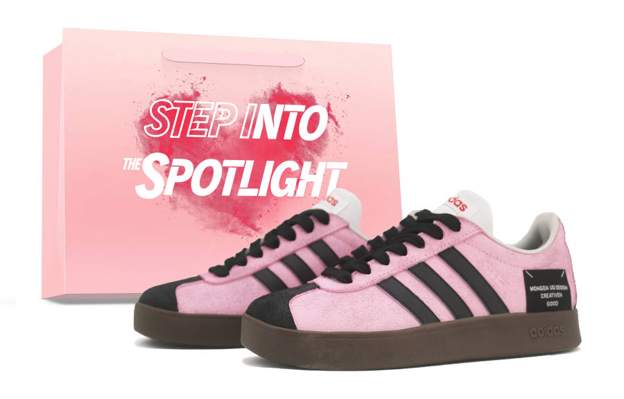 Adidas Adidas Vl Court Classic Slip Resistant Cushioning Abrasion Resistant Breathable German Army Trainers Unisex