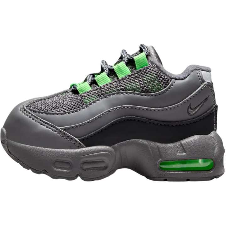 Nike Nike Air Max 95 Low top Toddler Shoes Black Green Infant And Toddler