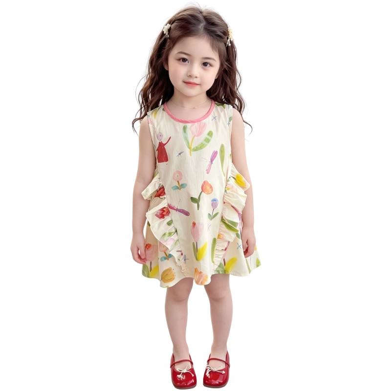 YALU Dress Children Aged 3 7 Years Old