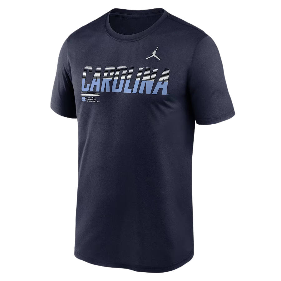 Jordan Jordan North Carolina Sideline Legend Men's Jordan Brand Dri-FIT College T-Shirt