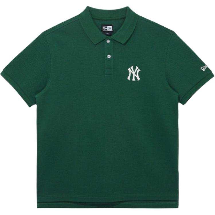 New Era Polo Shirts Unisex Green Lapel Moderate Other