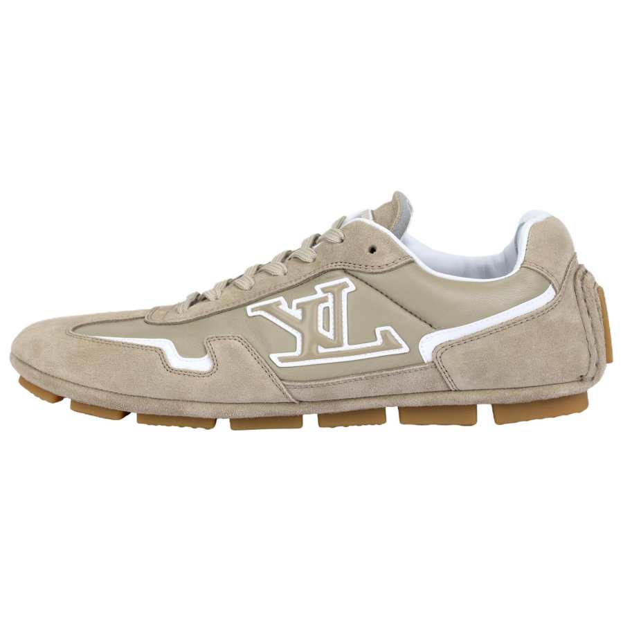 LOUIS VUITTON Rally Low top Casual Shoes Men's Light Umber