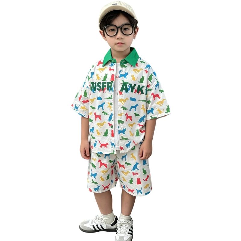 YALU Casual Sportswear Children Aged 3 7 Years Old