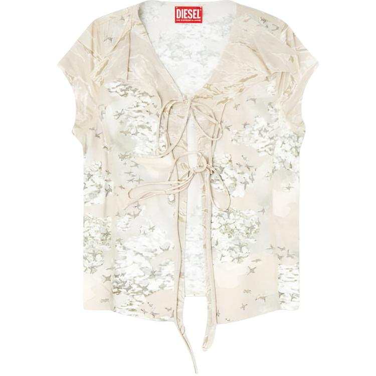 DIESEL Diesel T-Afrymy Lace-Up Top
