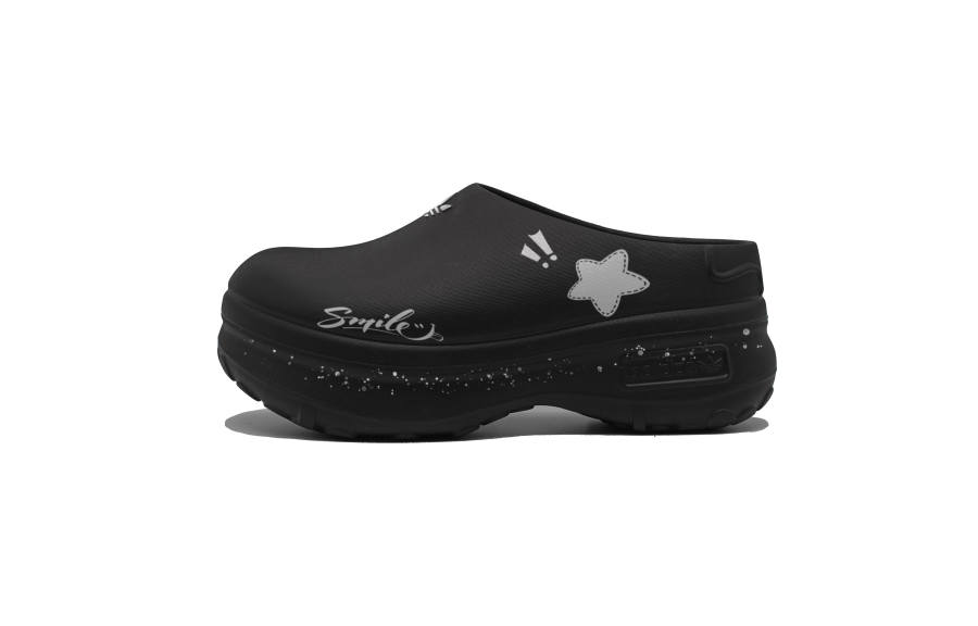 Adidas Originals AdiFOM Stan Smith Mule Odor Resistant Chef Shoes Women's Black