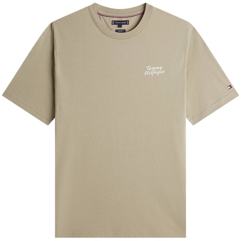 Tommy Hilfiger T Shirts Men's Crew Neck Moderate