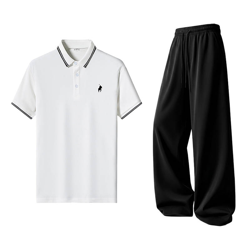 YALU Casual Sportswear Men's Lapel Thin