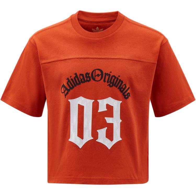 Adidas Originals Kids T Shirts Crew Neck Moderate
