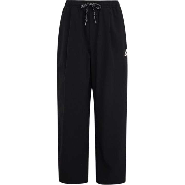 Adidas Adidas Casual Pants Men's Black Moderate Straight Fit Pants