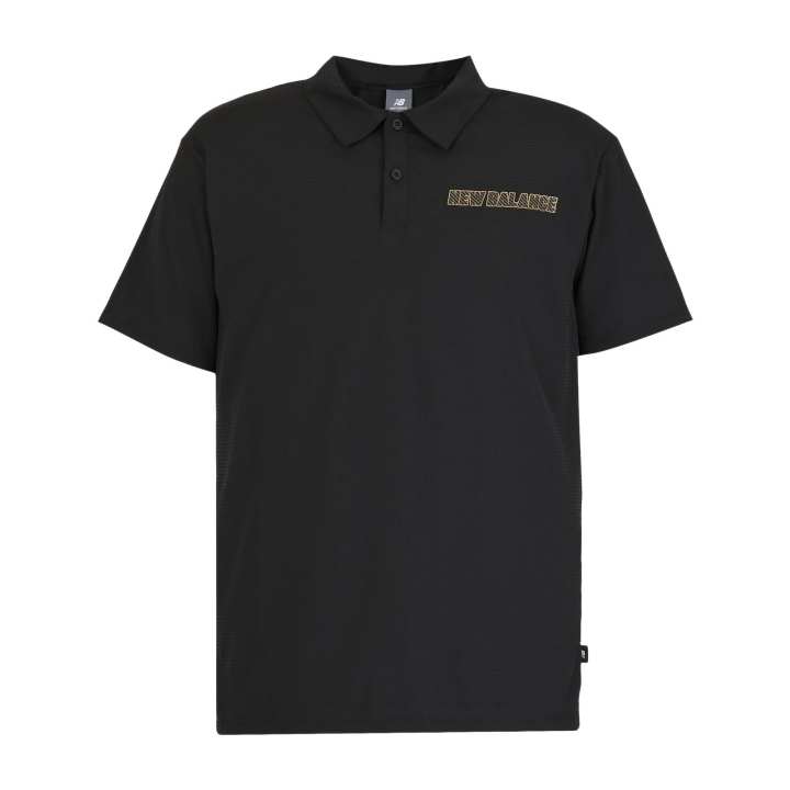 New Balance New Balance Black Out Polo Shirt Men's