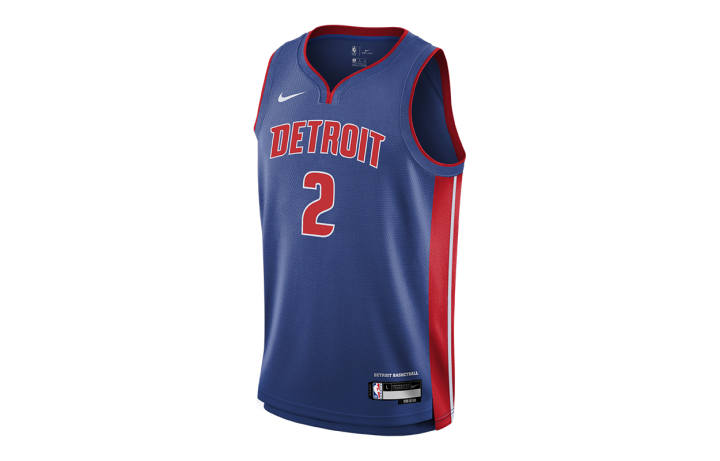 Nike Nike x NBA Basketball Jersey Blue Teenagers