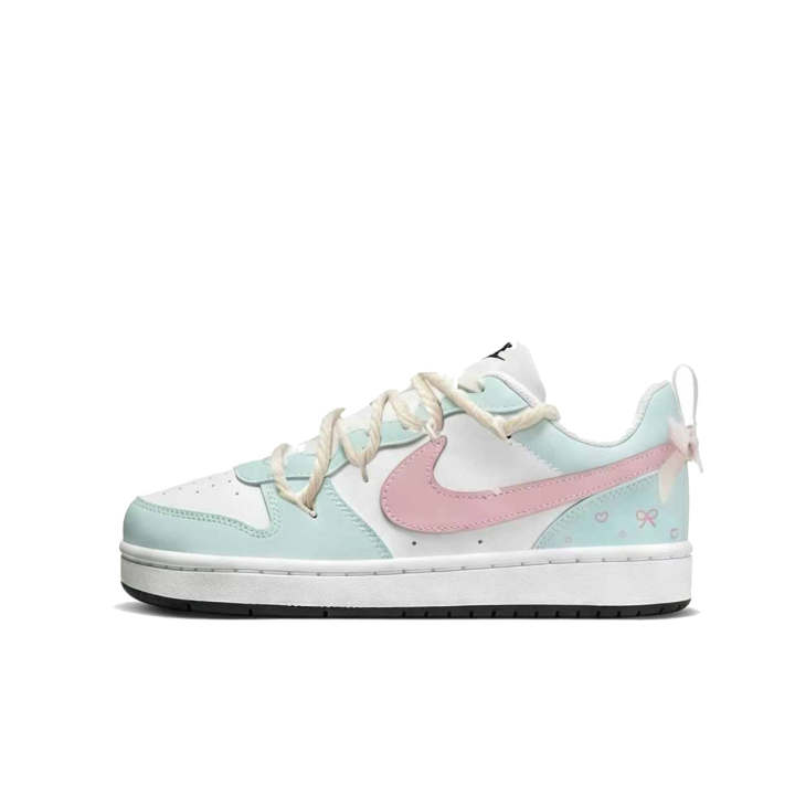 Nike Nike Court Borough Maris Sal Cherry Blossom Slip Resistant Cushioning Abrasion Resistant Breathable Height Increasing