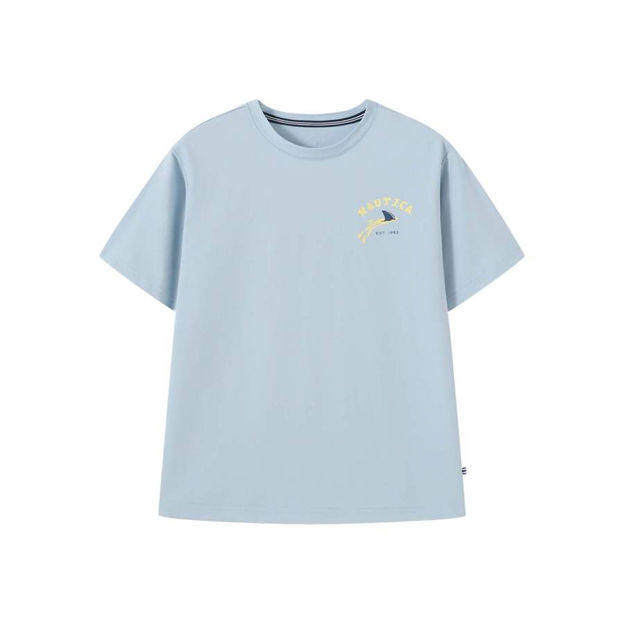 NAUTICA Kids T Shirts Crew Neck Moderate