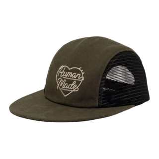 HUMAN MADE Cotton Baseball Caps Unisex Olive Green