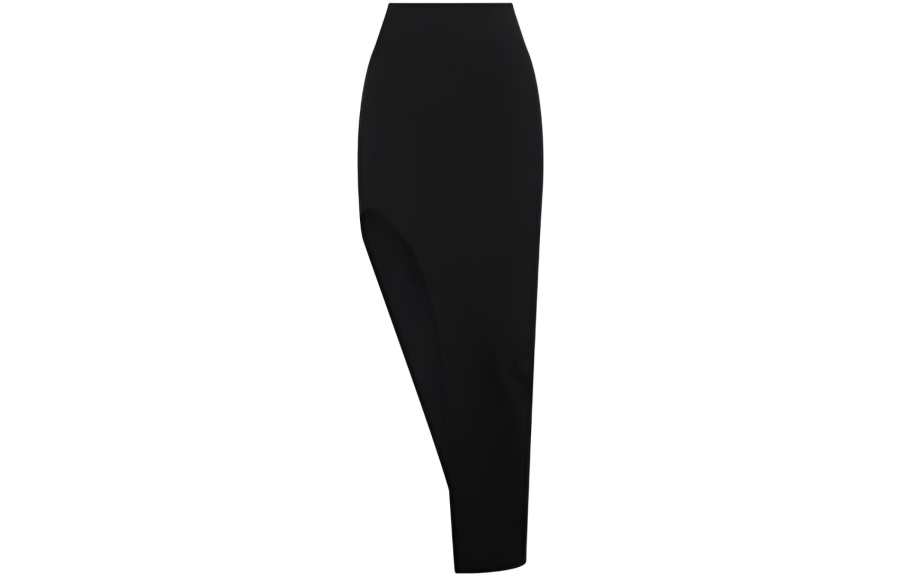 RICK OWENS Knit Edfu Skirt 'Pearl/Acid Degrade'