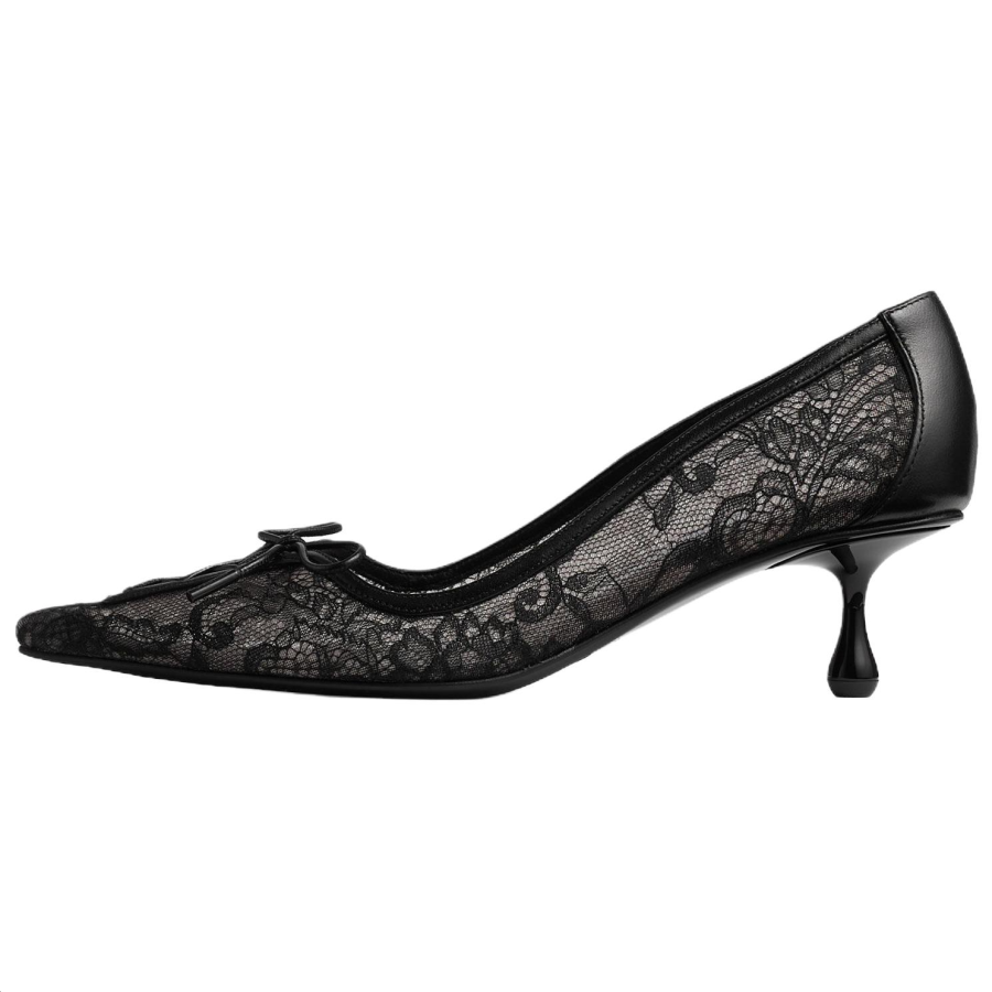 Jimmy Choo Scarlett Slim Heel High Heels 5CM Women's Black