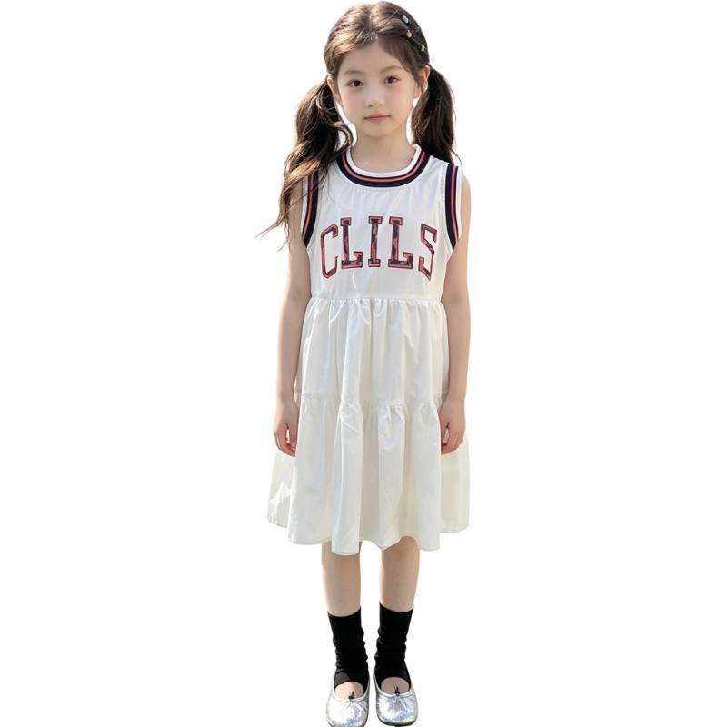 YALU Grade School Dresses Camisole Moderate Midi Skirt