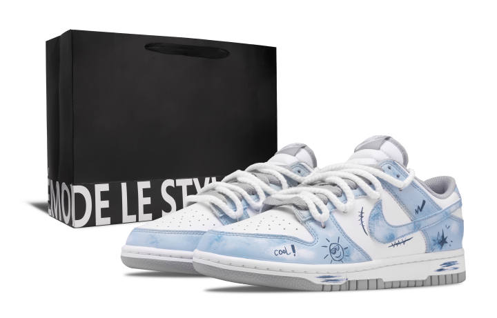 Nike Nike Dunk Synthetic Leather Slip Resistant Abrasion Resistant Low top Skateboard Shoes Unisex
