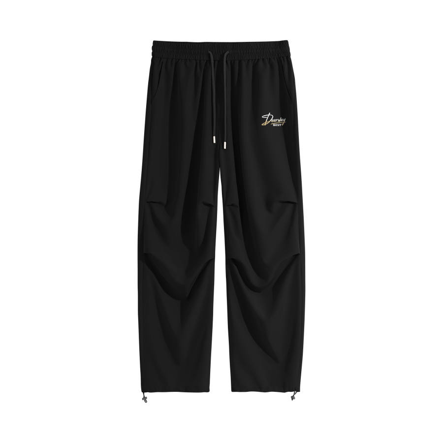 DEERWAY Casual Pants Unisex Moderate Parachute Pants