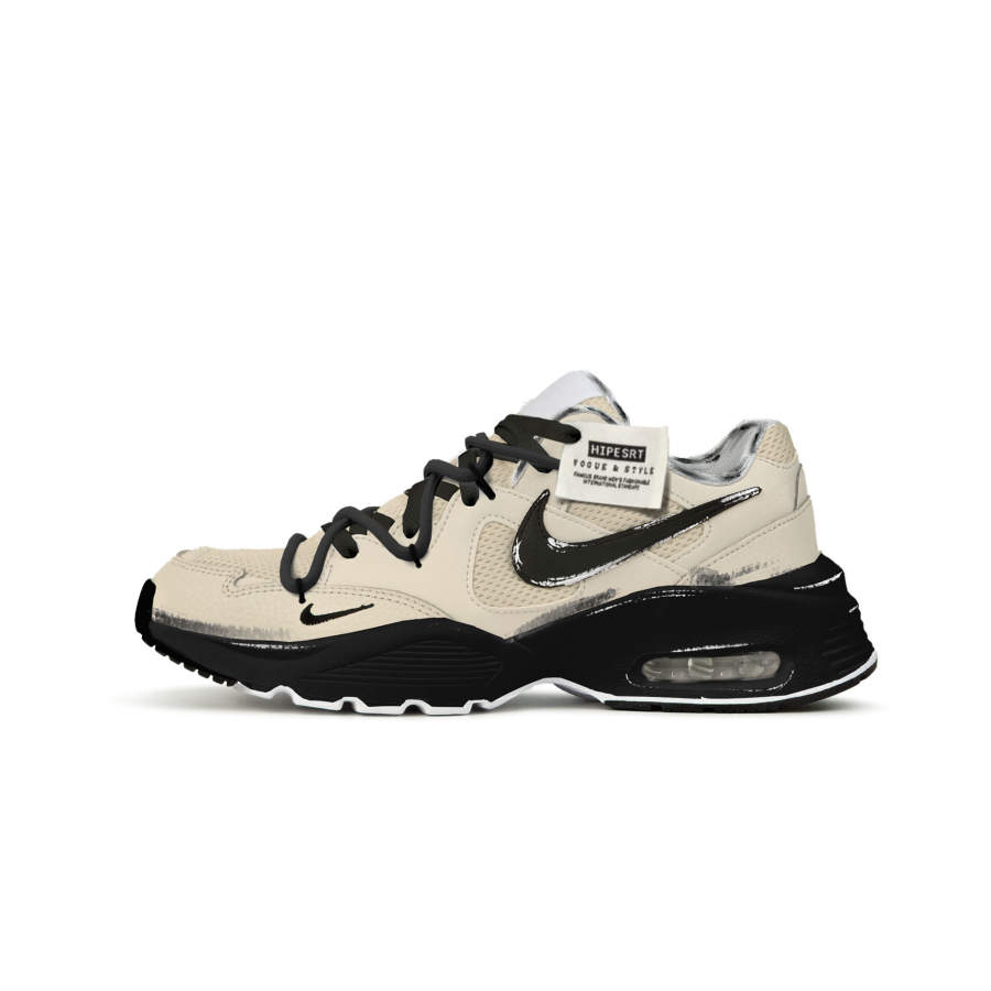 Nike Nike Air Max Fusion Synthetic Leather Abrasion Resistant Lightweight Low top Casual City Commuting Running Shoes Unisex